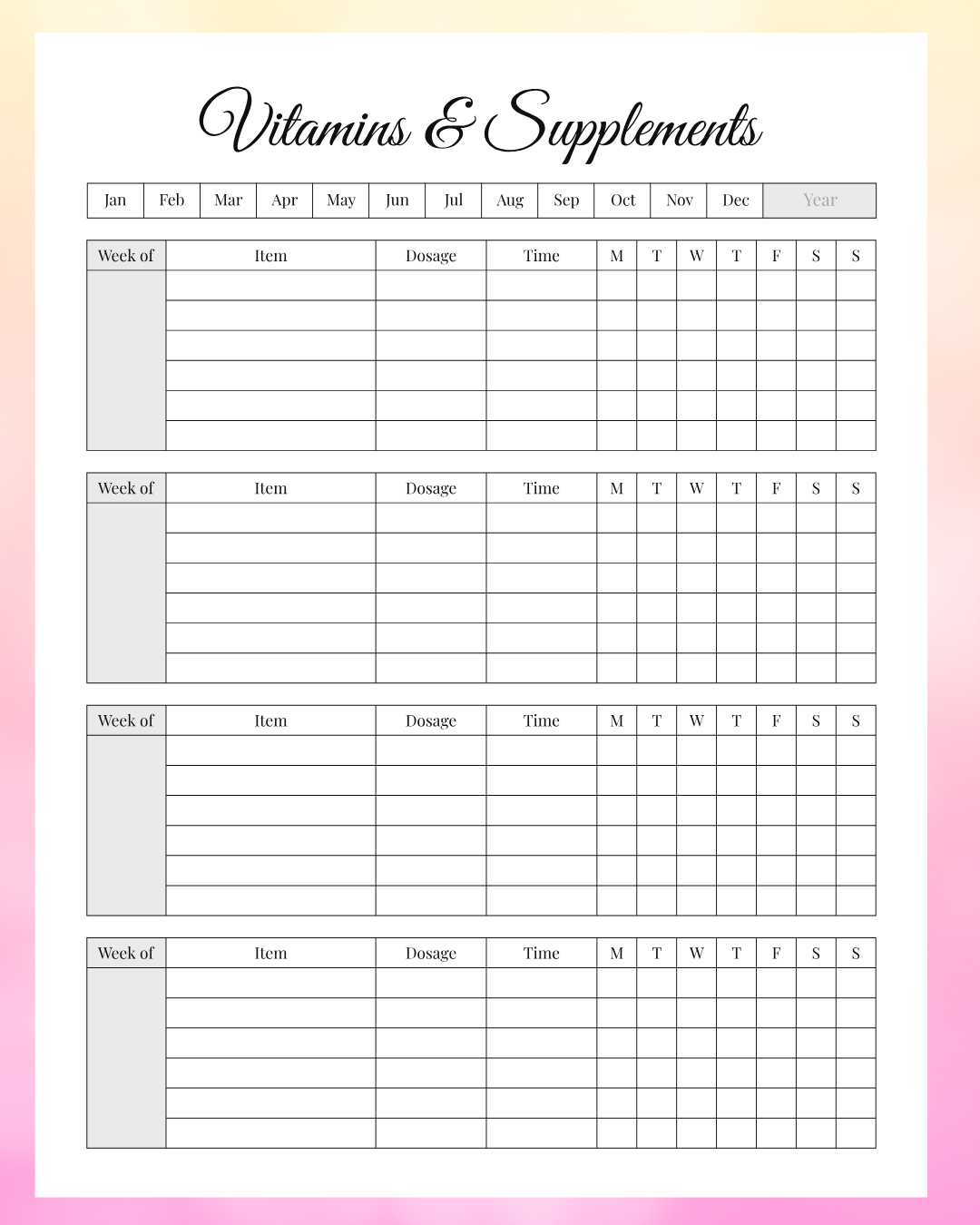 Complete Planner and Journal. Digital Download