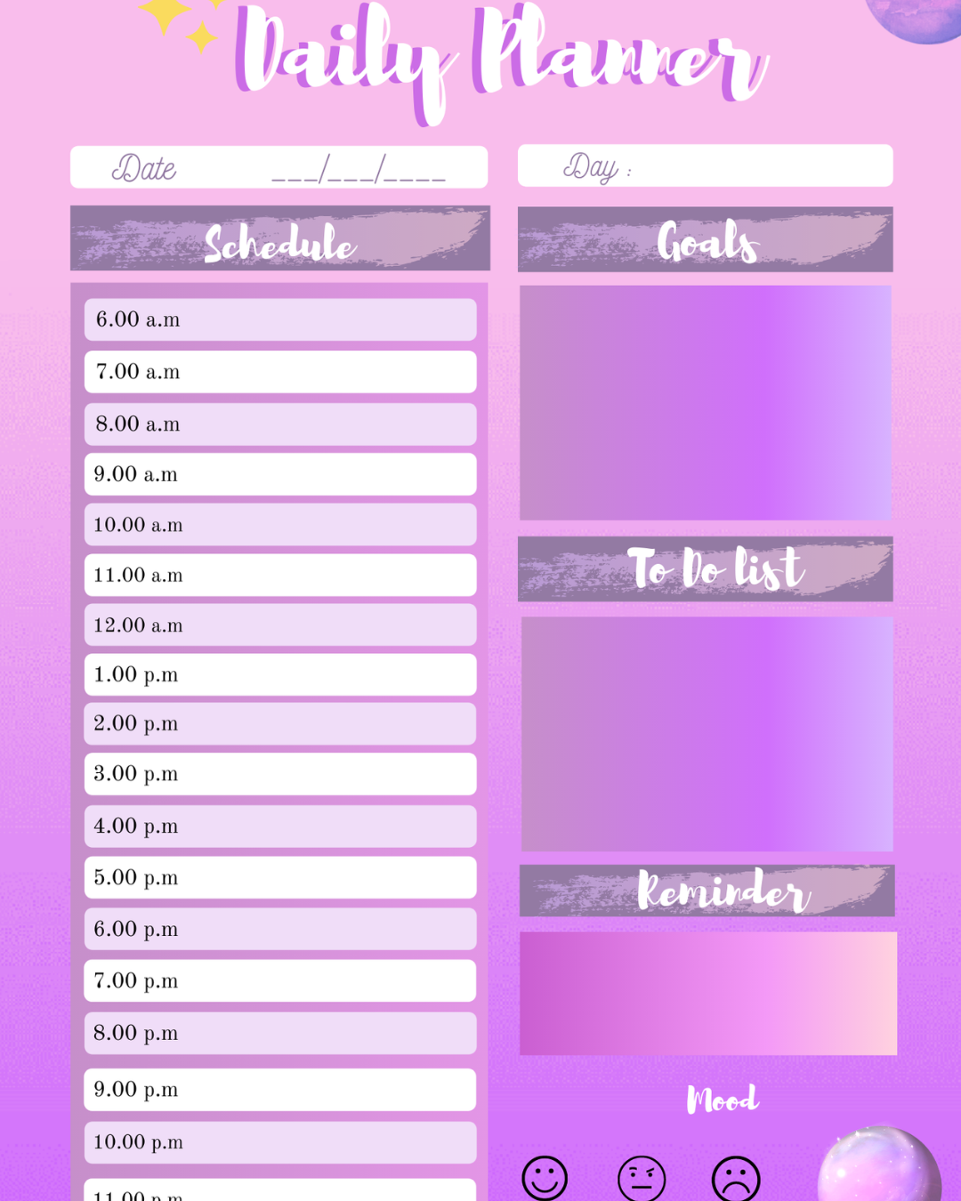 Complete Planner and Journal. Digital Download