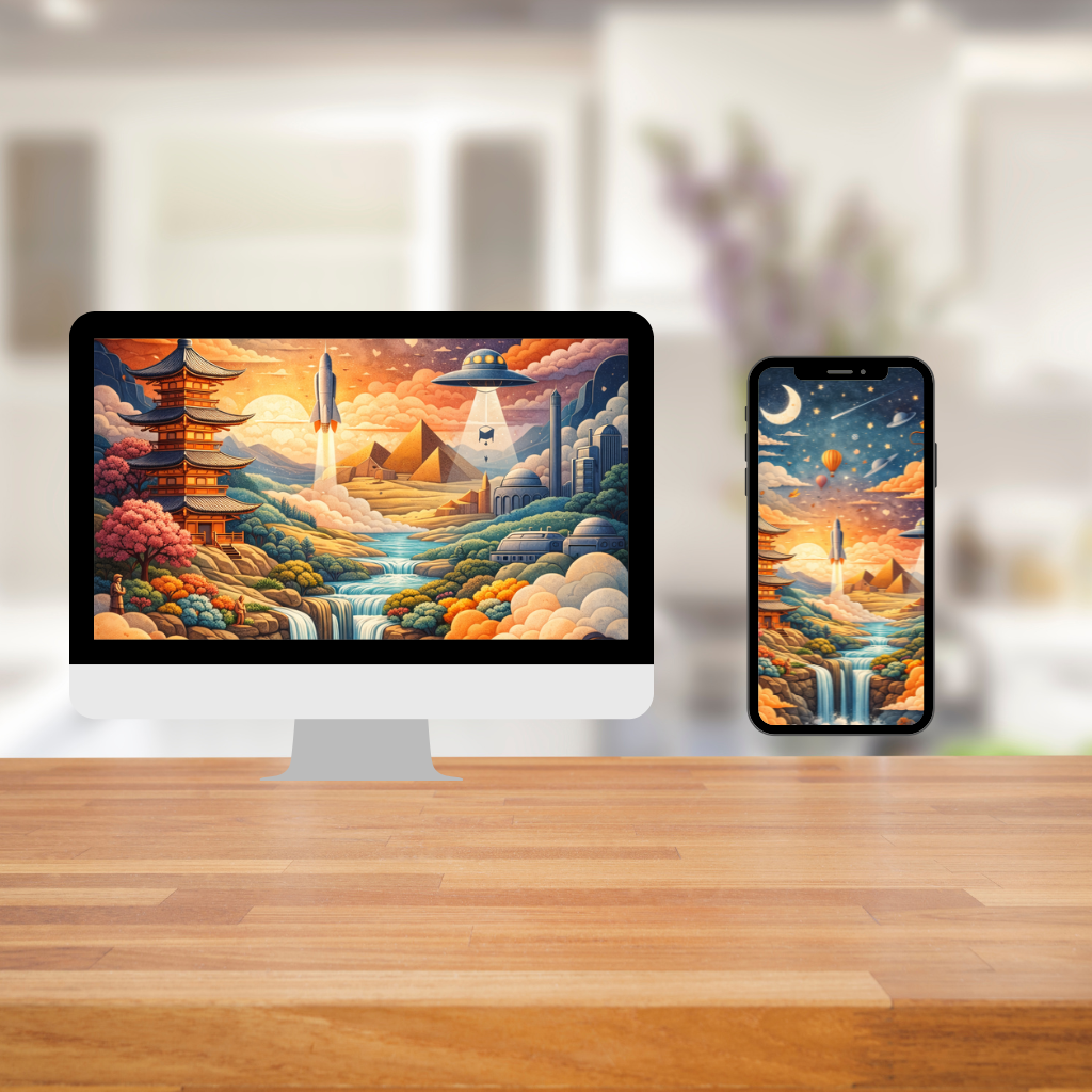 Landscape Wallpaper Set (Laptop & Phone)
