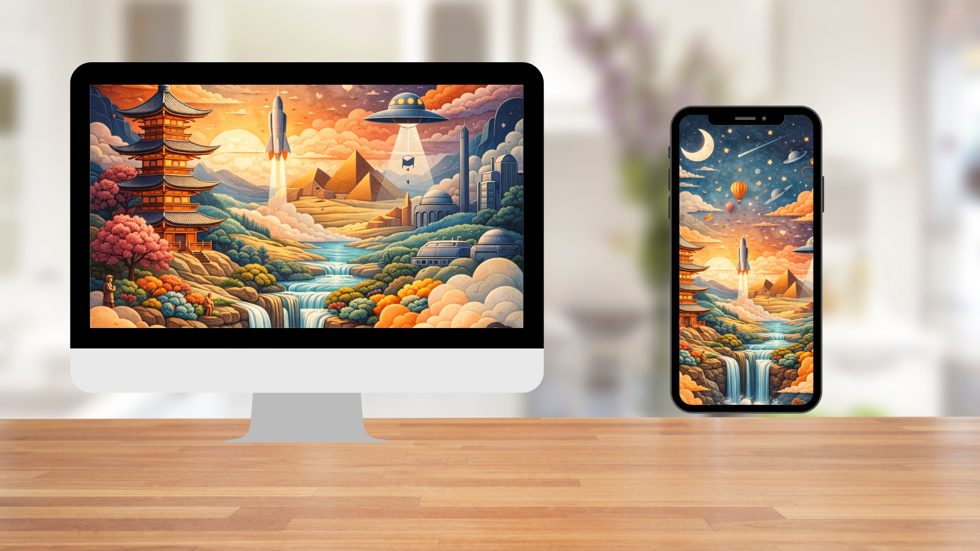 Landscape Wallpaper Set (Laptop & Phone)